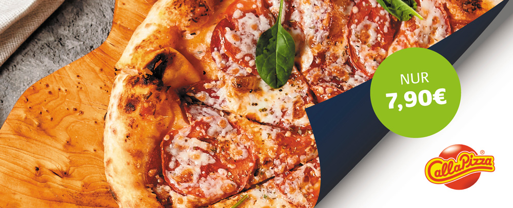Call a Pizza - Single Pizza nach Wahl nur 7,90 €